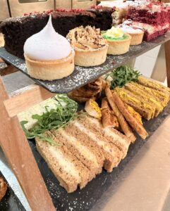 Image of an afternoon tea at the Hotel Victoria